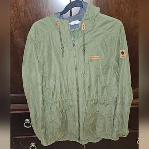 Green Columbia jacket. Size XL